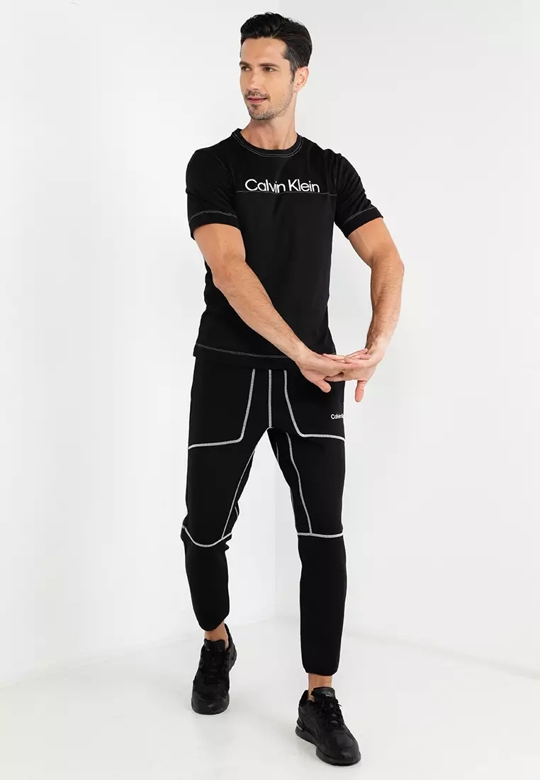 Buy Calvin Klein Logo Short Sleeves Tee - Calvin Klein Sport Online ...