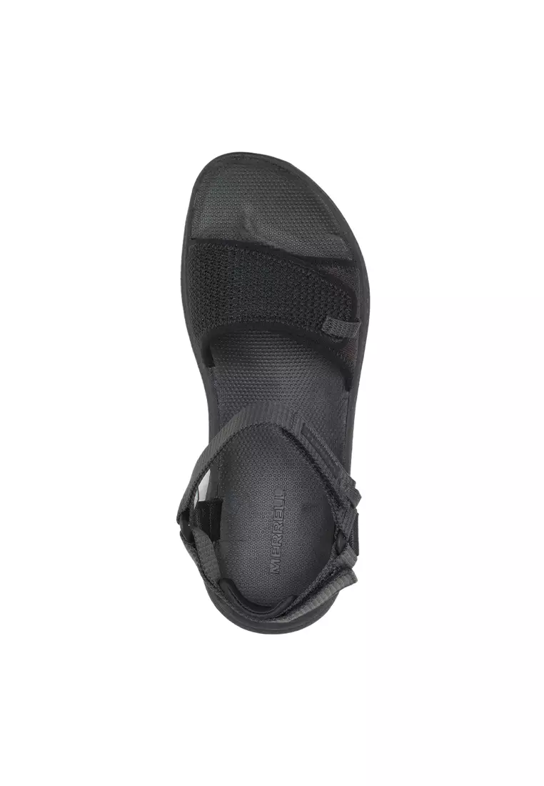 Bravada Backstrap-Triple Black Womens Sandals Water