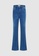 URBAN REVIVO 藍色 Split Hem Flare Leg Jeans 6FE23AAFC2A79CGS_5