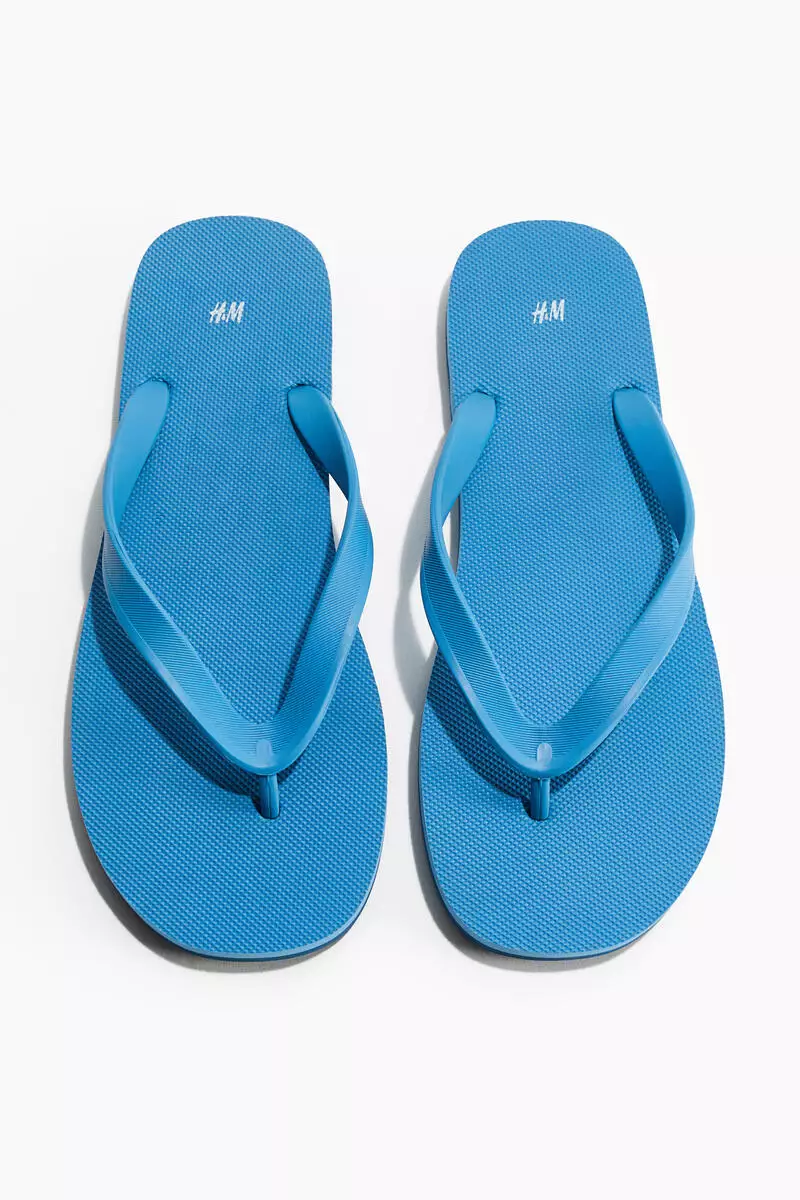 Rubber flip flops