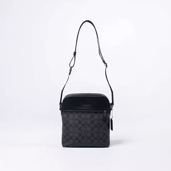 Tas COACH CC MONOGRAM BLACK SHOULDER BAG 100% ORIGINAL
