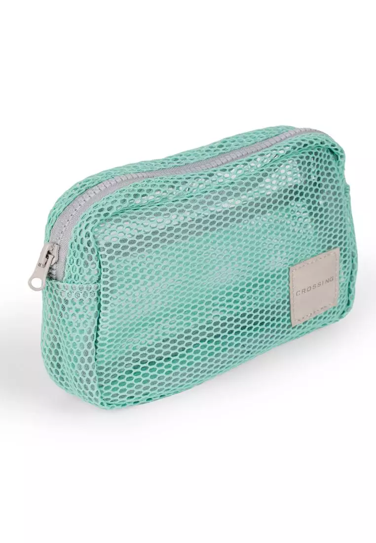 Buy CROSSING Crossing Jules Everywhere Mesh Pouch (Small) - Mint