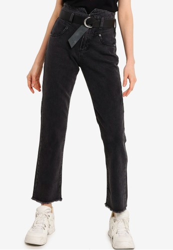 Jual Guess The It Girl High Waist Jeans Original Zalora Indonesia