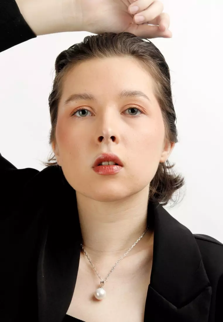 La Donna South Sea Pearl 18K White Gold Necklace