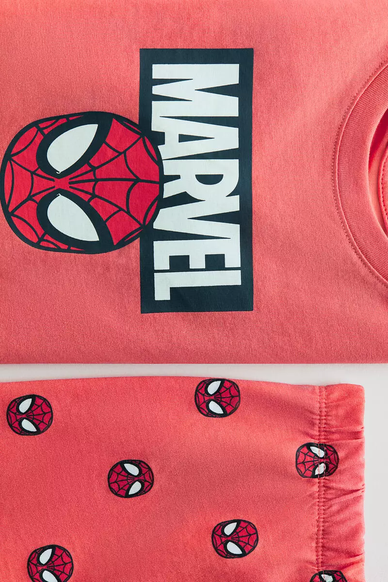 Printed cotton pyjamas