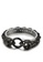 HAPPY FRIDAYS black Skull Titanium Steel Bracelet KL148099 64E13AC94B7A8FGS_1