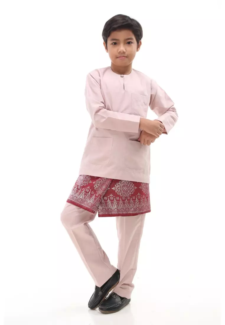 Baju Melayu Moden Teluk Belanga For Kids