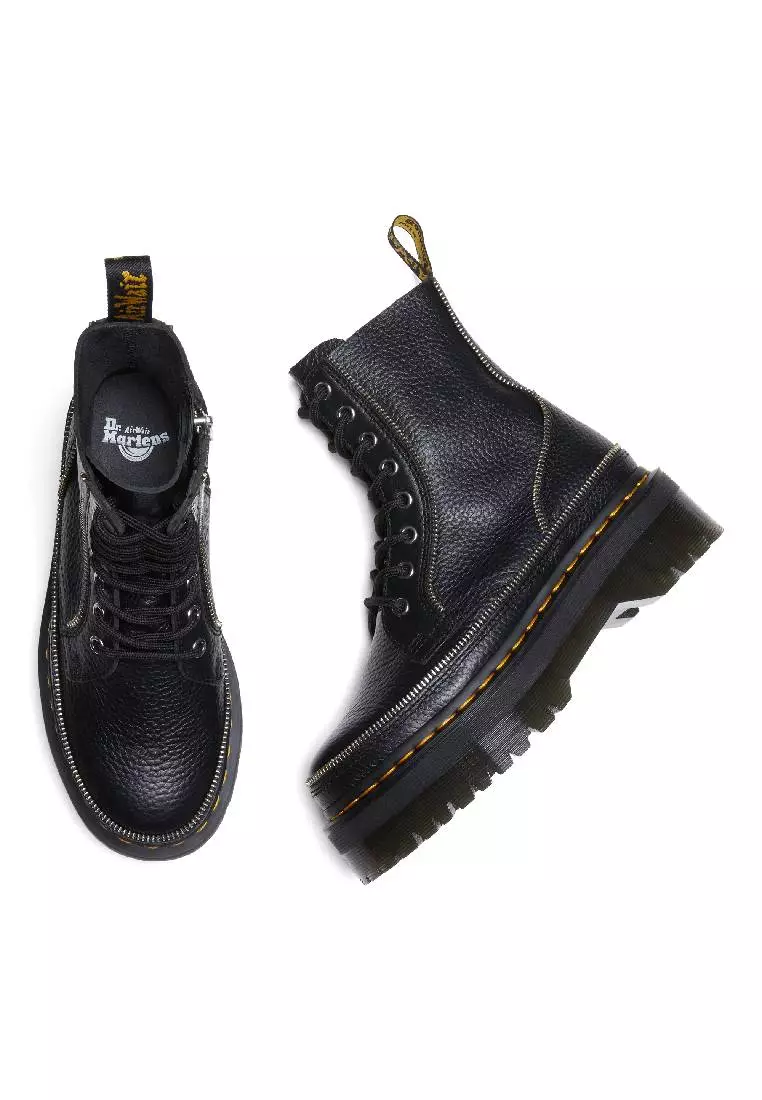 Glitter platform outlet dr martens