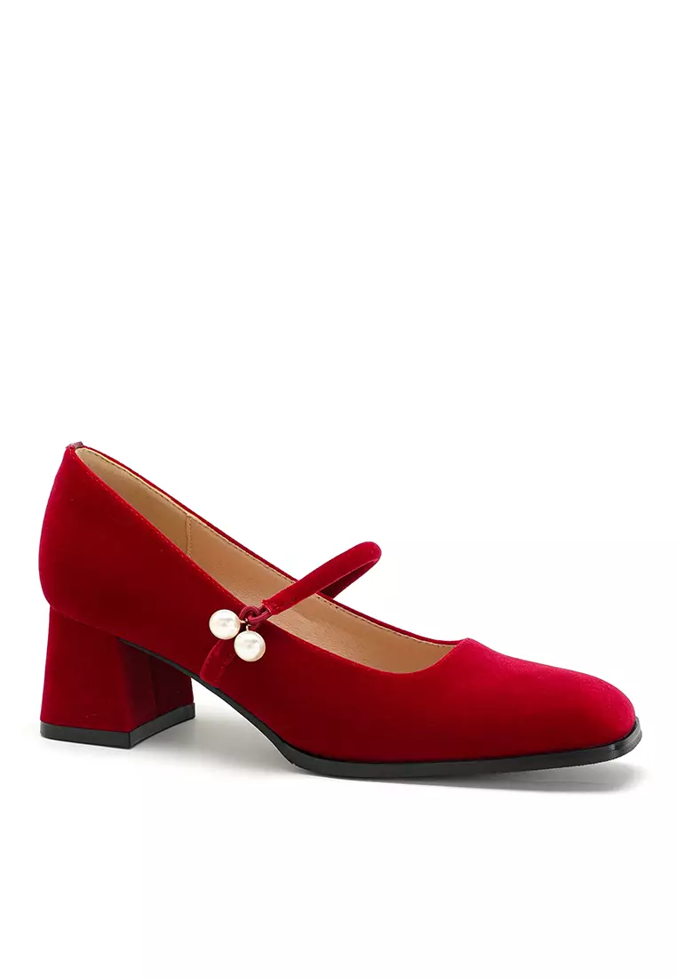 Red mary jane shoes on sale womens