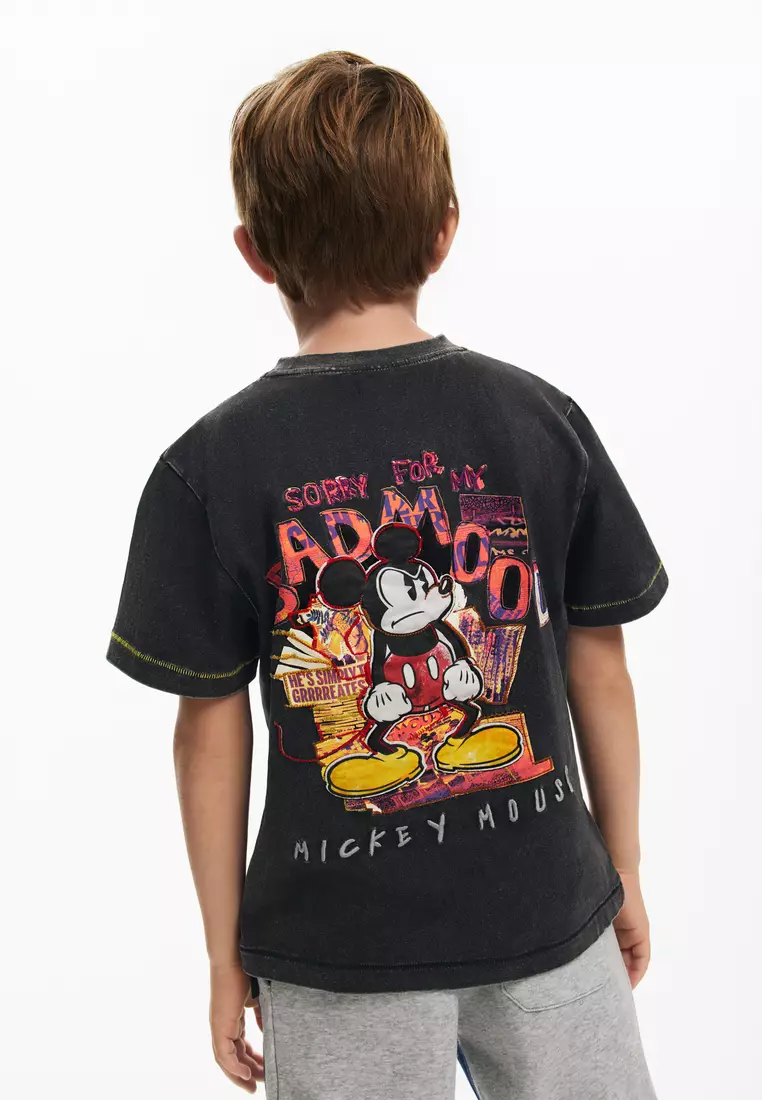 Distressed Mickey Mouse T-shirt