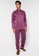FIDELIO purple JASPAR Slim Fit Baju Melayu Modern 79BB5AAE06C0E0GS_1