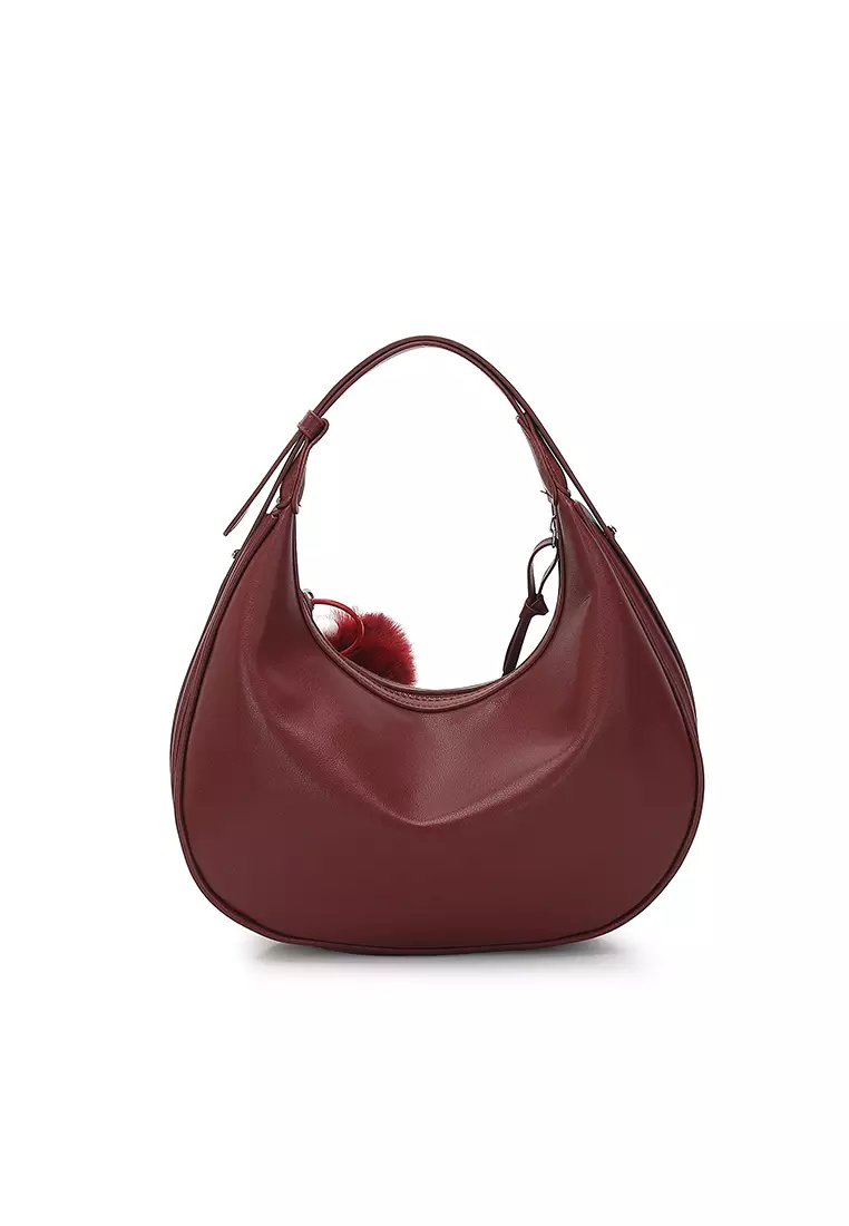 Women's Shoulder Bag / Sling Bag / Crossbody Bag - Maroon