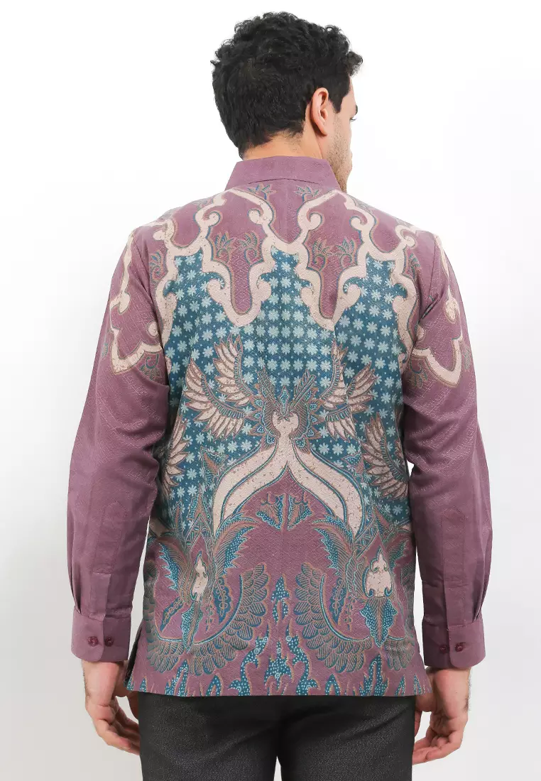 BATIK TALENTA EXCLUSIVE Lengan PANJNG DOBBY KATUN HALUS TUGU TARO