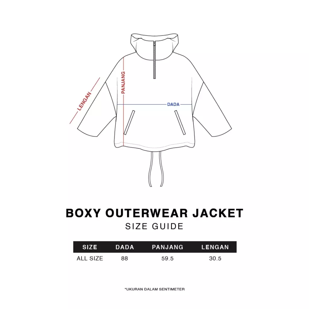 Jaket Wanita Oversize Willow Anorax Sage