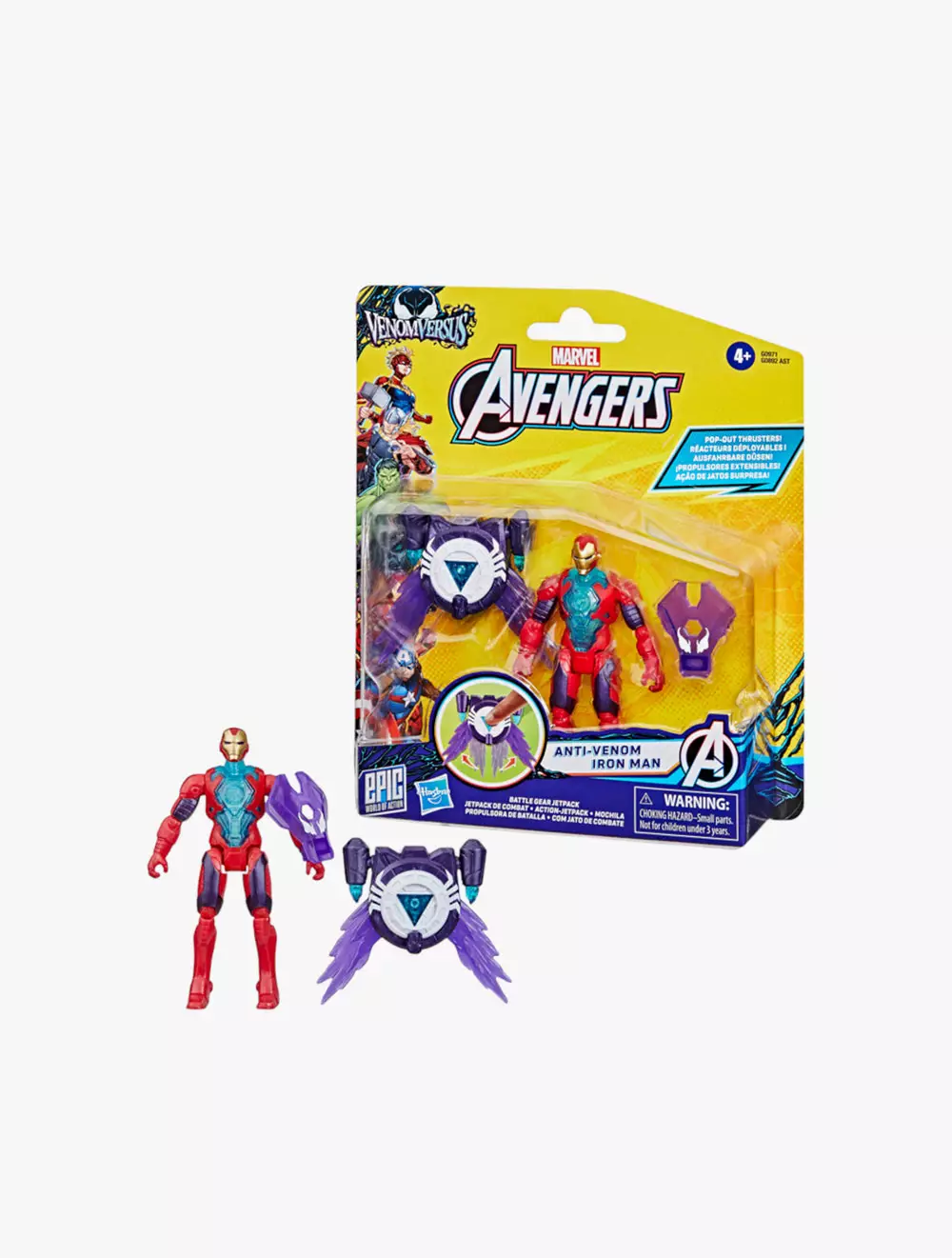 MVL Avengers VenomVersus Epic World of Action Figures Ast - AVSG0892