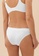 MARKS & SPENCER white M&S Cotton with Cool Comfort Brazilian Knickers A15B4US9C67CE6GS_4