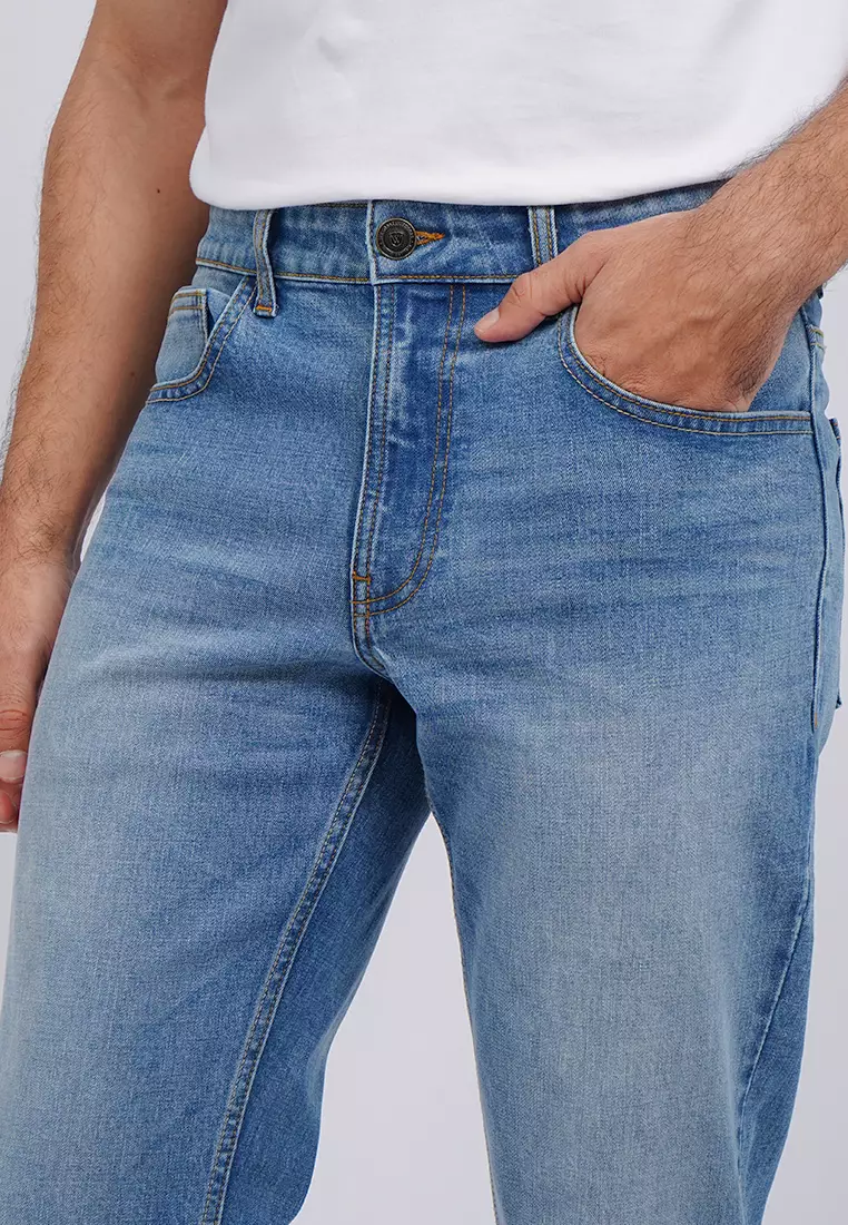 Regular Fit Denim Pants
