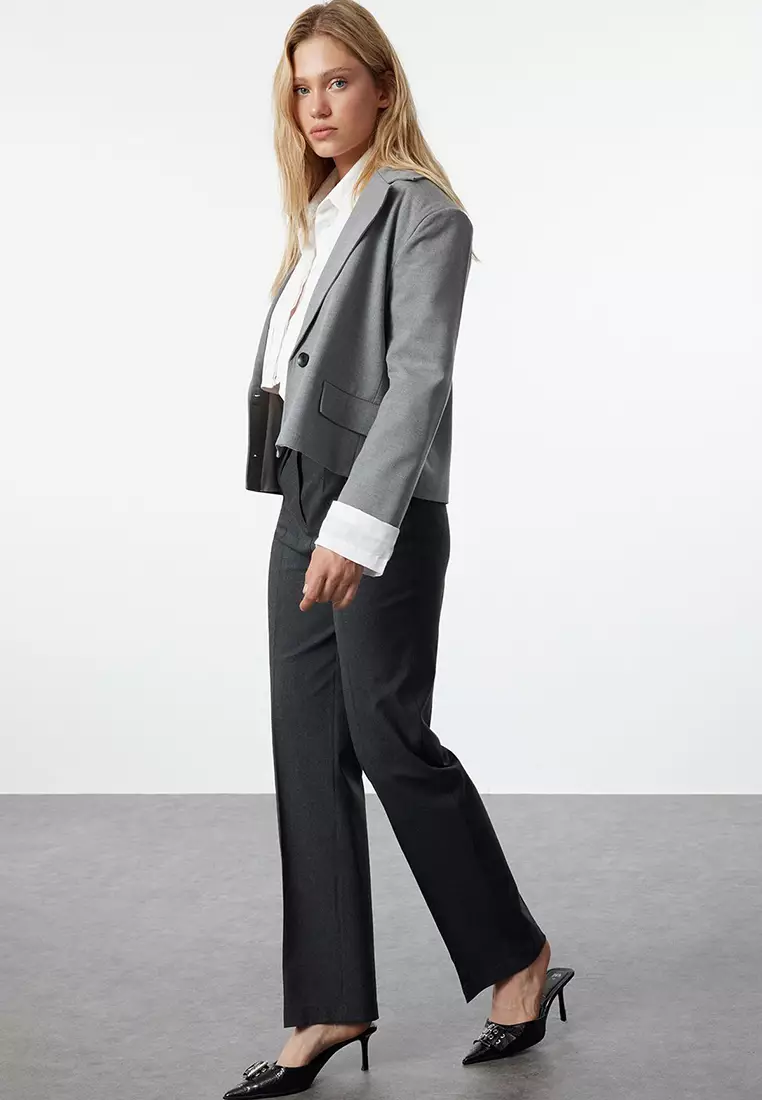 Straight Cut Trousers