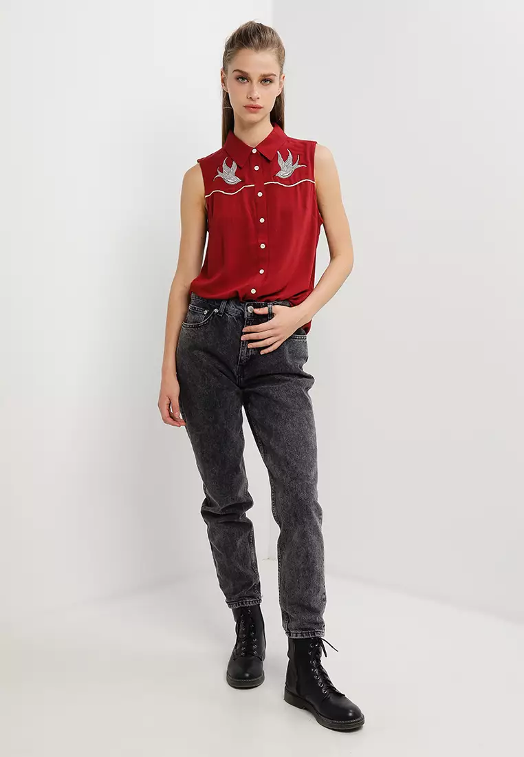 Moto Club Sleeveless Shirt