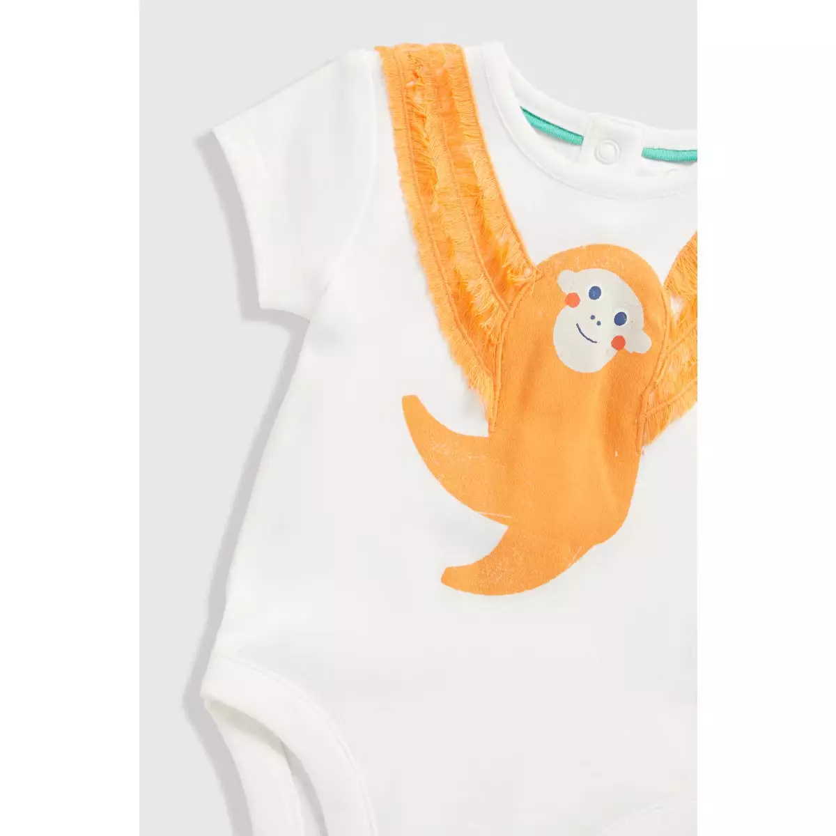 Mothercare Tiger Bodysuit and Jogger Set - Set Pakaian Bayi Laki-laki (Putih)