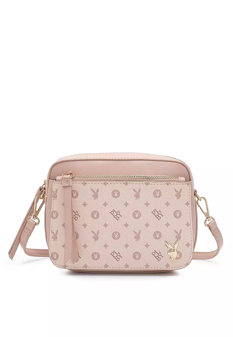 Lv pink sling discount bag