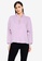 ONLY purple Essa Long Sleeves Zip Sweater EB104AA27039BCGS_1