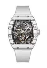 Silver, Black, White