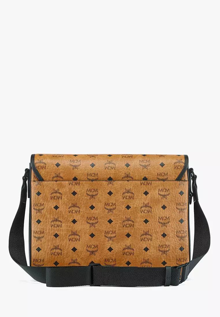 Buy MCM Klassik Messenger in Visetos 2023 Online ZALORA Singapore