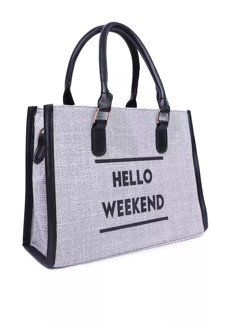 Microfiber tote 2025 bag