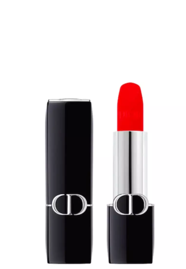 Dior Rouge Lipstick 888 Strong Red Velvet Finish