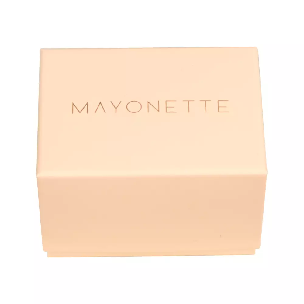 Mayonette Luxury Palmer Women Watches Strap Pu Korean Style Jam Tangan Wanita - Pink