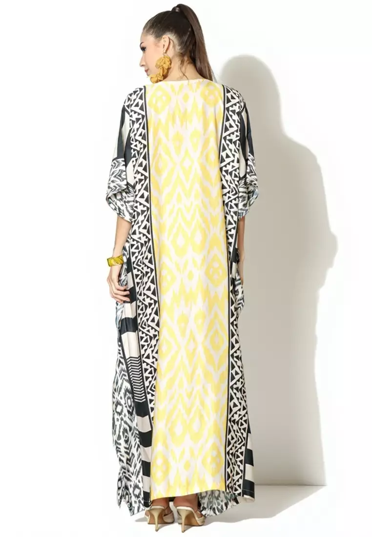 Kanzi Exclusive Short Sleeve Classic Kaftan