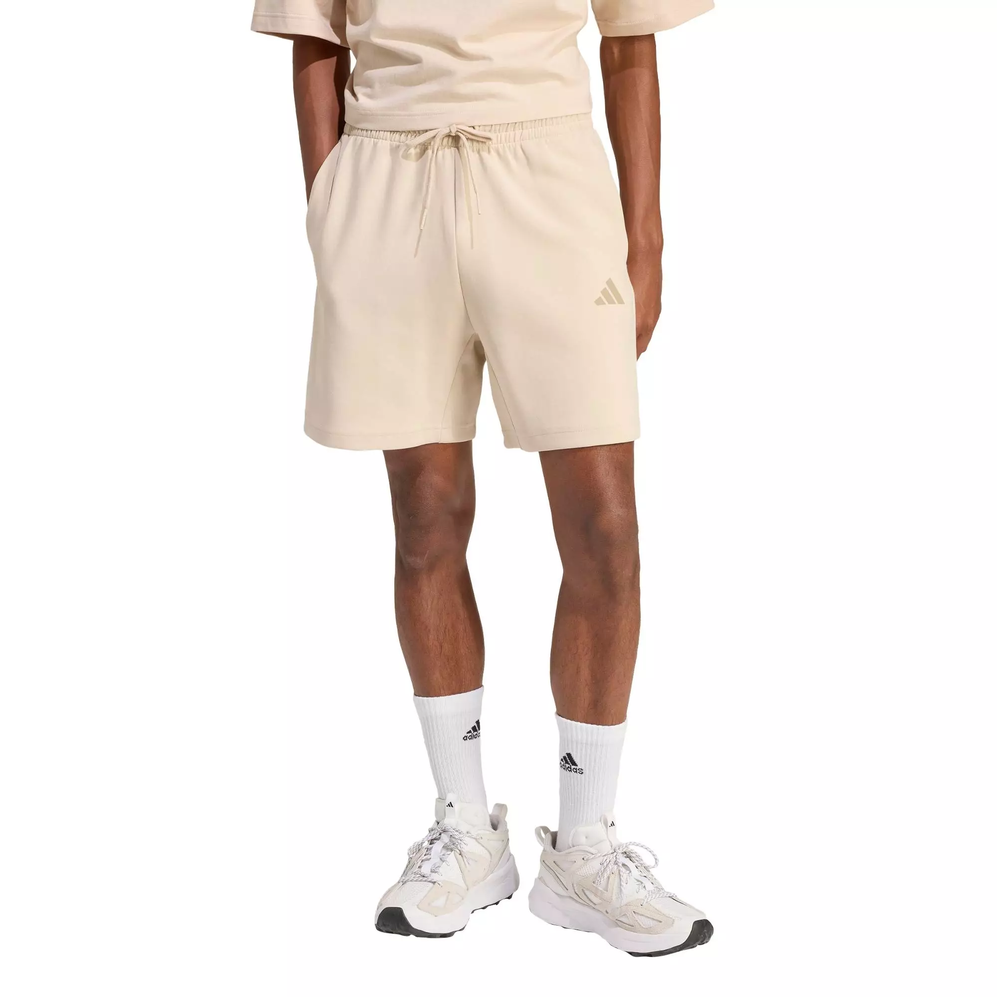 Buy ADIDAS Lifestyle Future Icons Small Logo Shorts Men Beige