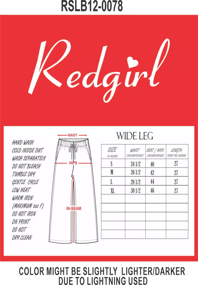 Denim Wide Leg Pants