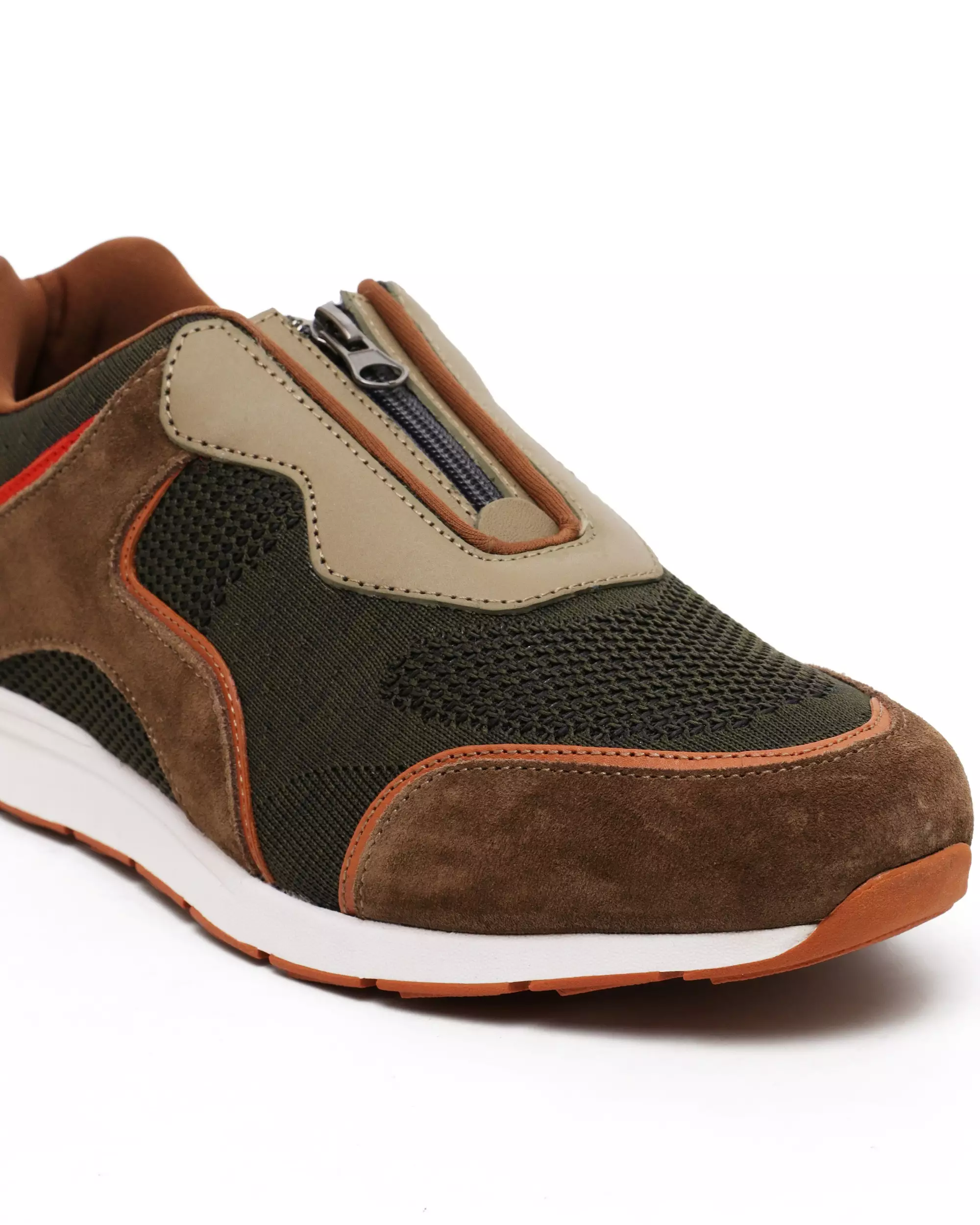 Buccheri Romano Slip on Men Olive