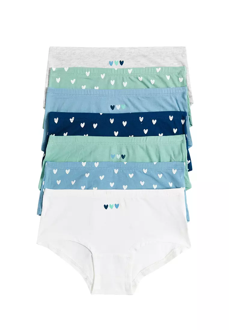 Buy MARKS & SPENCER 7pk Pure Cotton Printed Knickers 2024 Online