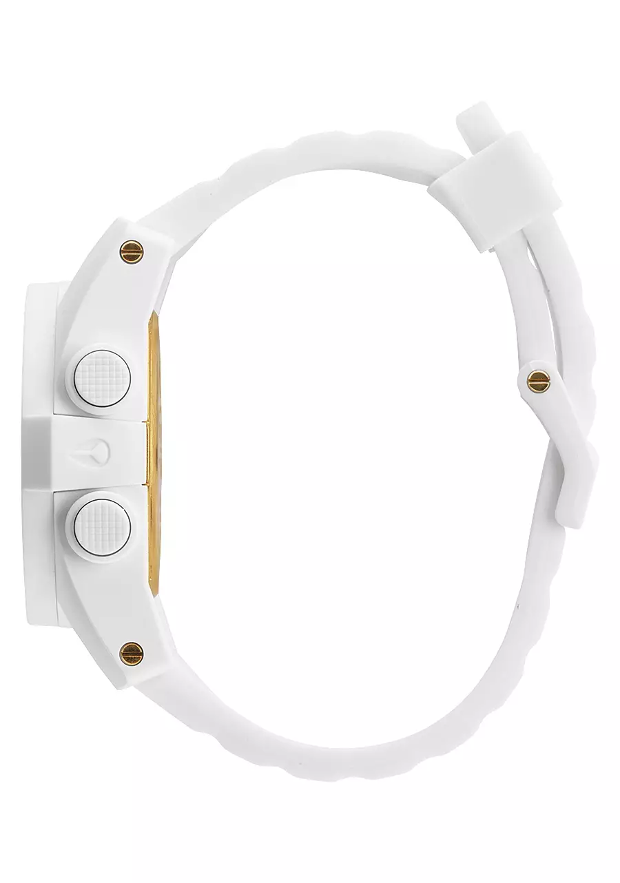 UNIT 40 ALL WHITE/GOLD