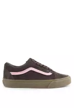 Hairy Suede Brown/Pink