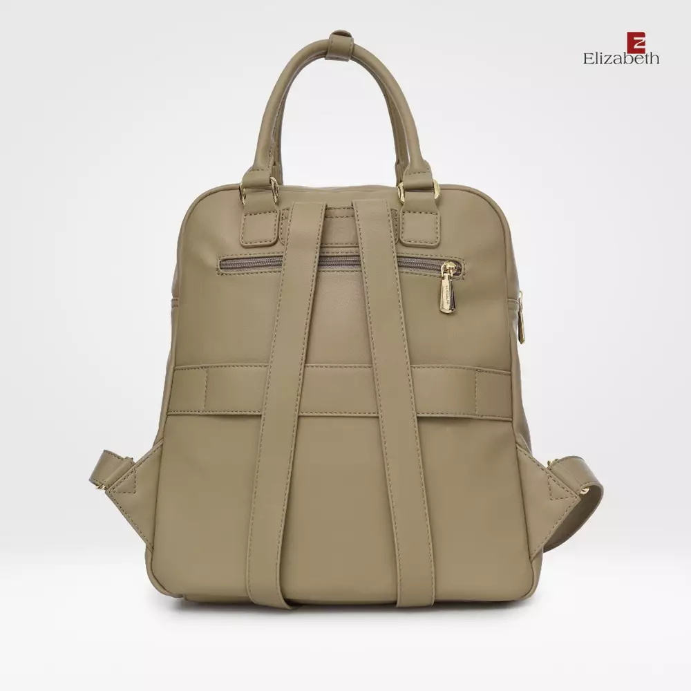 Tas Ransel Wanita Elizabeth Backpack 0055-6194 Light Khaki