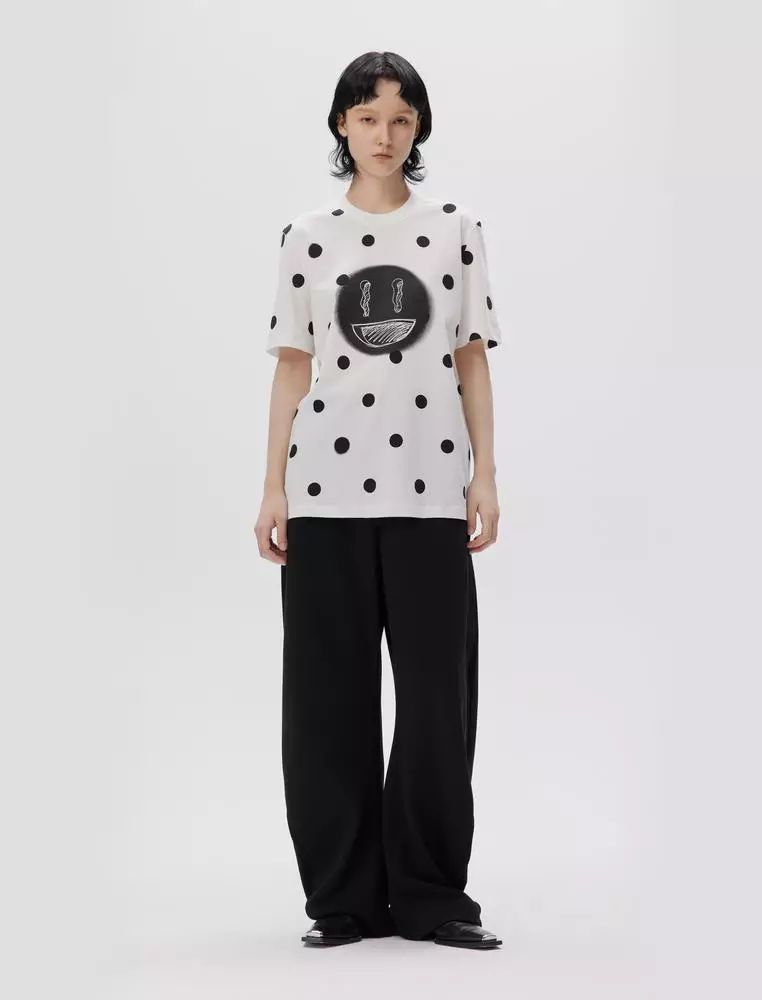 JNBY Women's Polka Dot Print T-Shirt