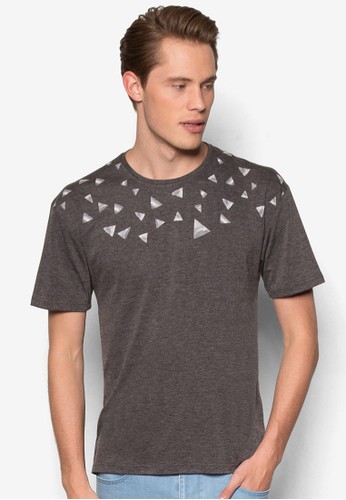 Printed Triangles Tee