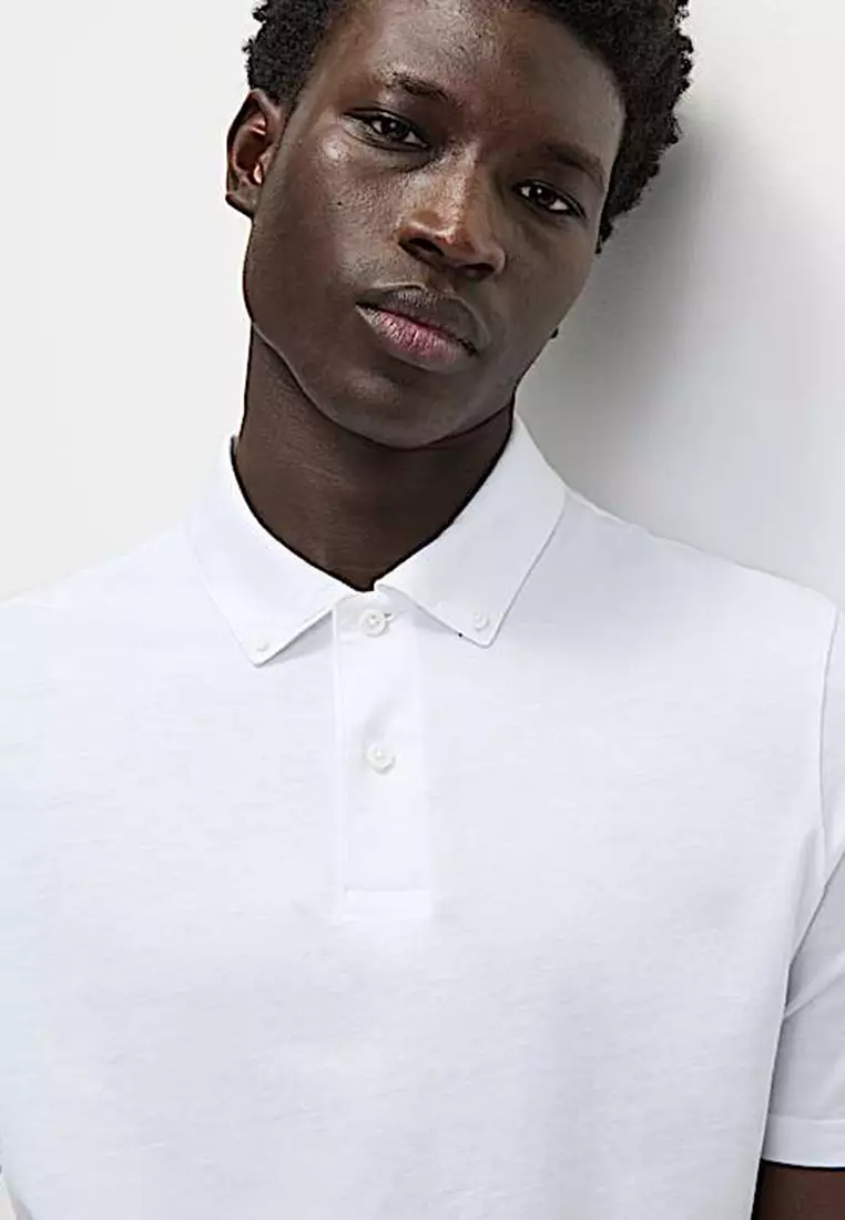 Pure Cotton Jersey Polo Shirt