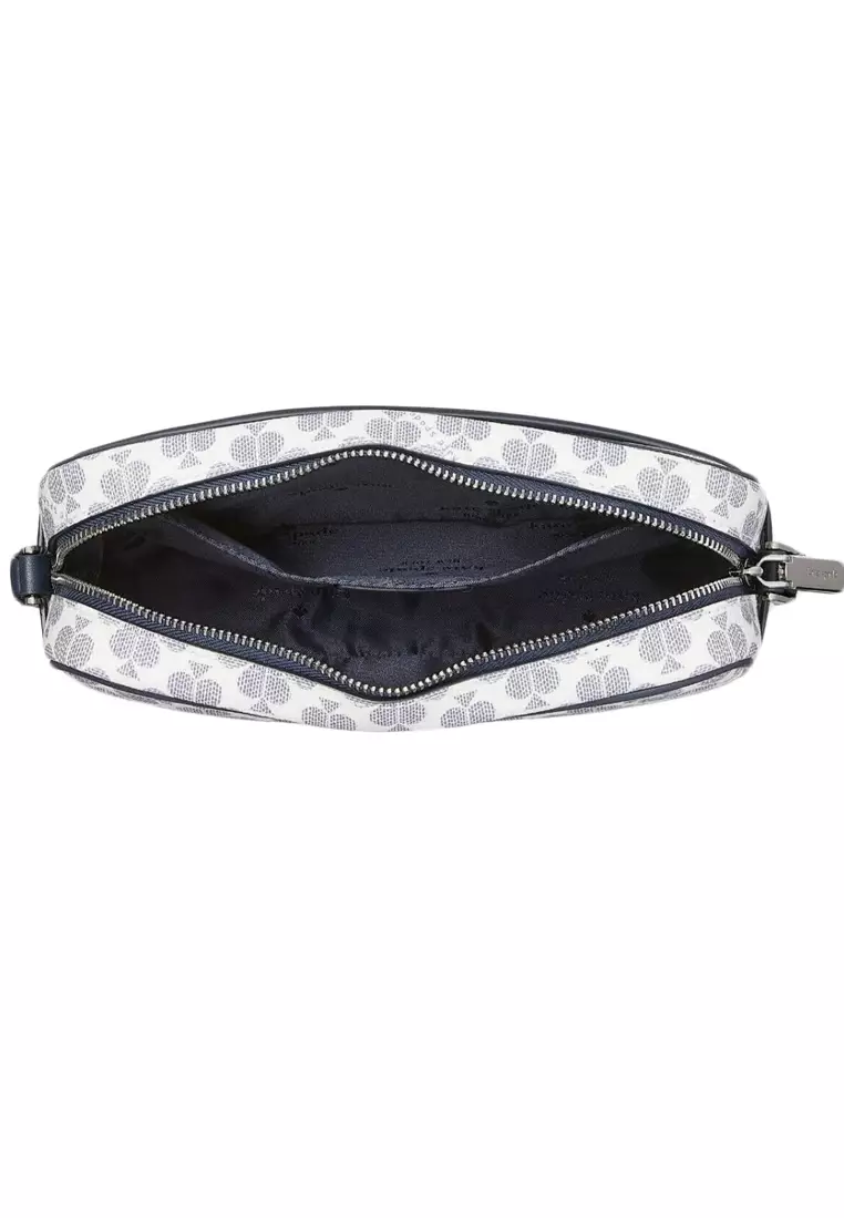 Spade Flower Mini Camera Bag - Navy/Multi