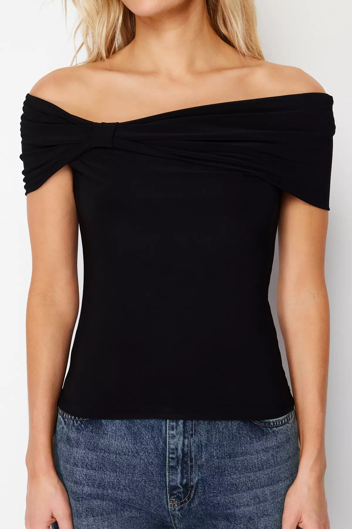 Carmen Collar Top