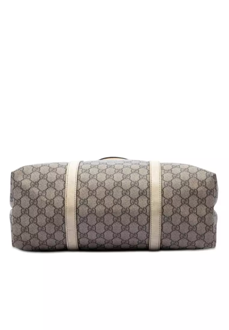 Pre-Loved Gucci Gg Supreme Joy Vertical Tote