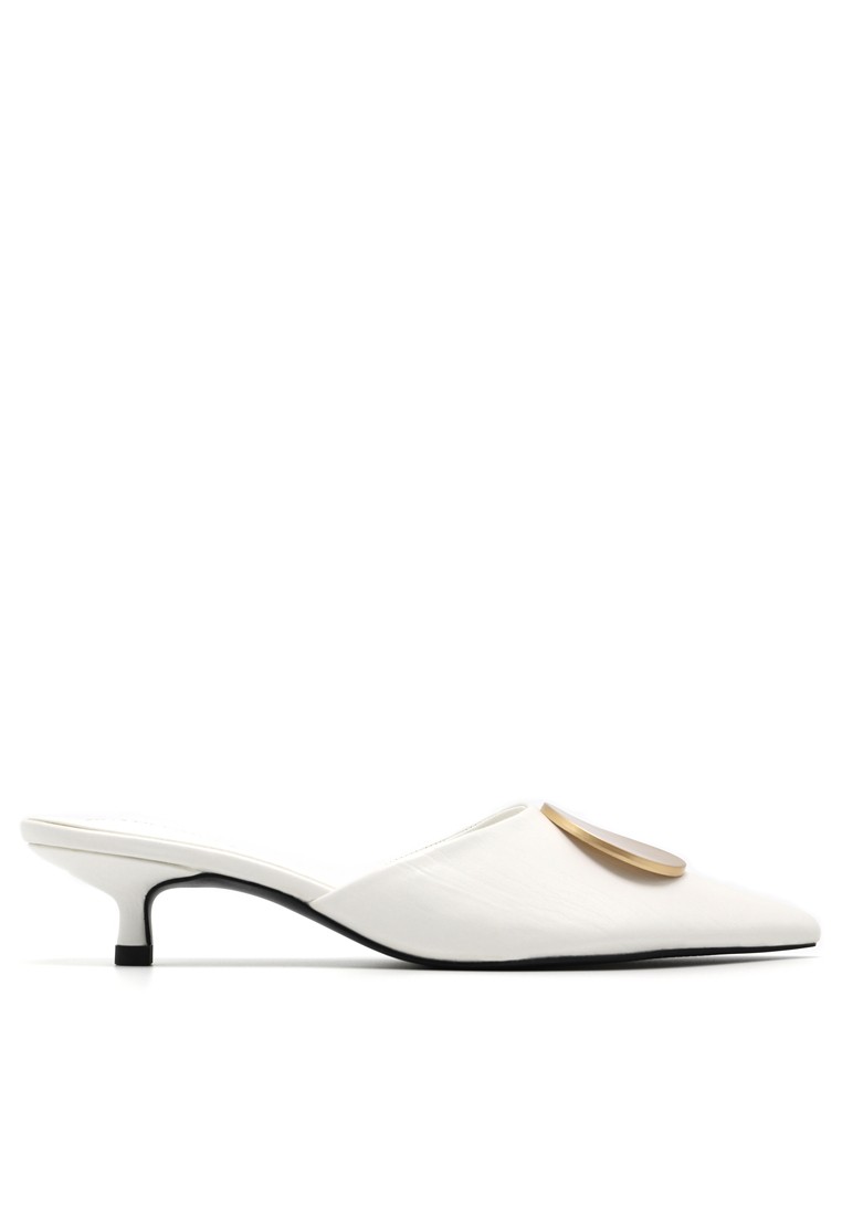 3.5CM Buckle Pointy Sandals YLT802-7
