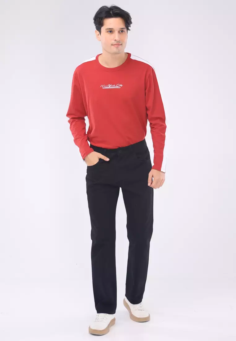 Regular Fit Colored Pants