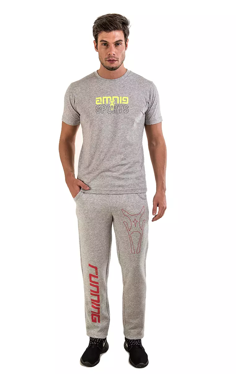 Amnig Pants 'running' (Grey)