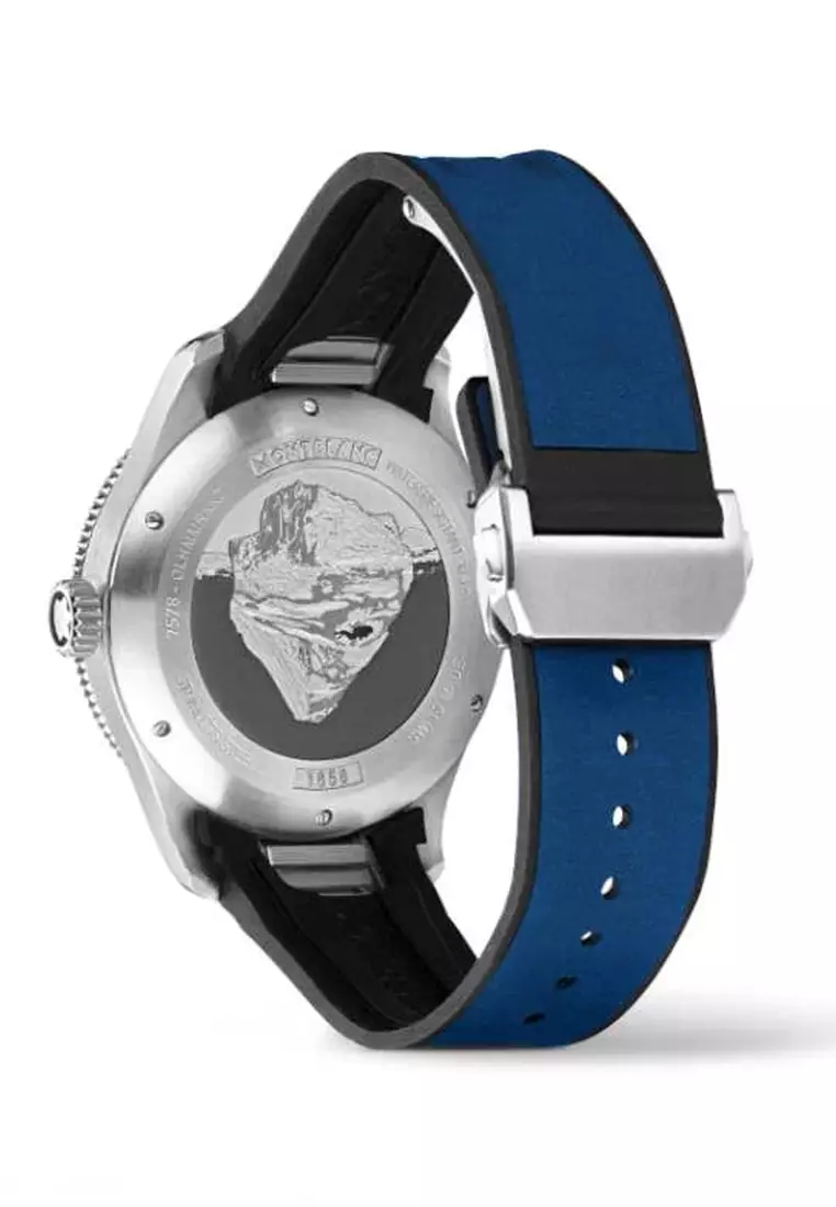 萬寶龍 1858 ICED SEA 自動上鍊男士腕錶 41mm - 129370