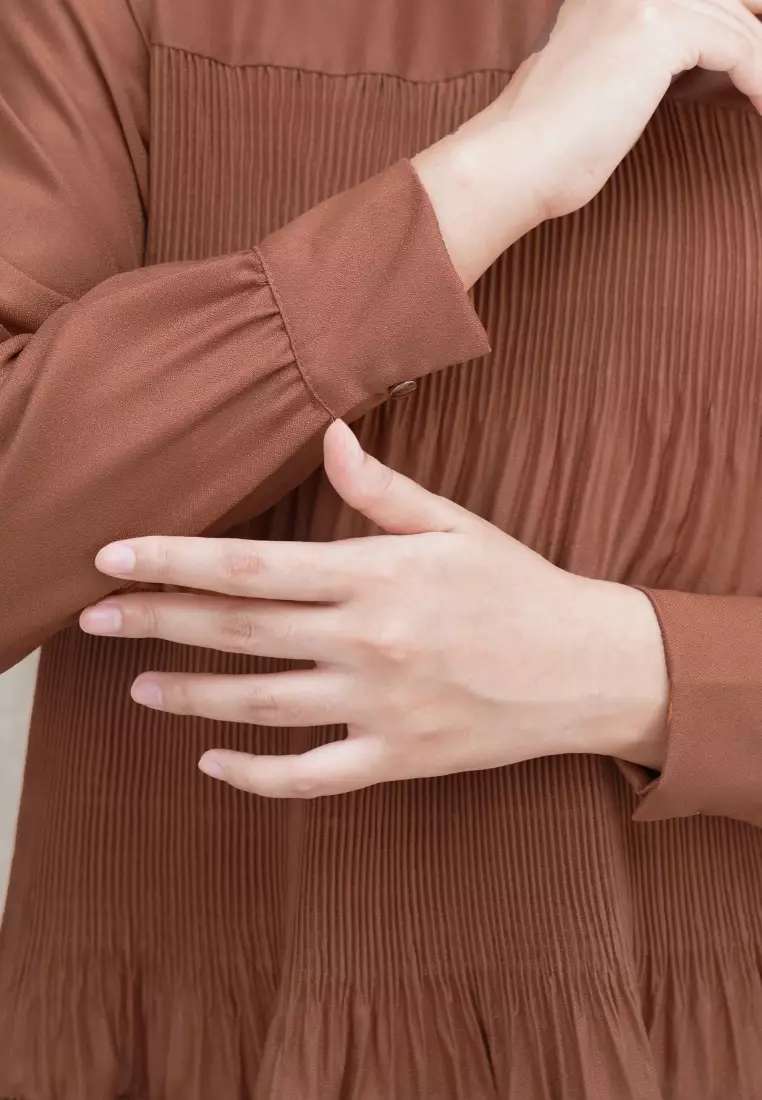 Cassie Blouse - Cocoa